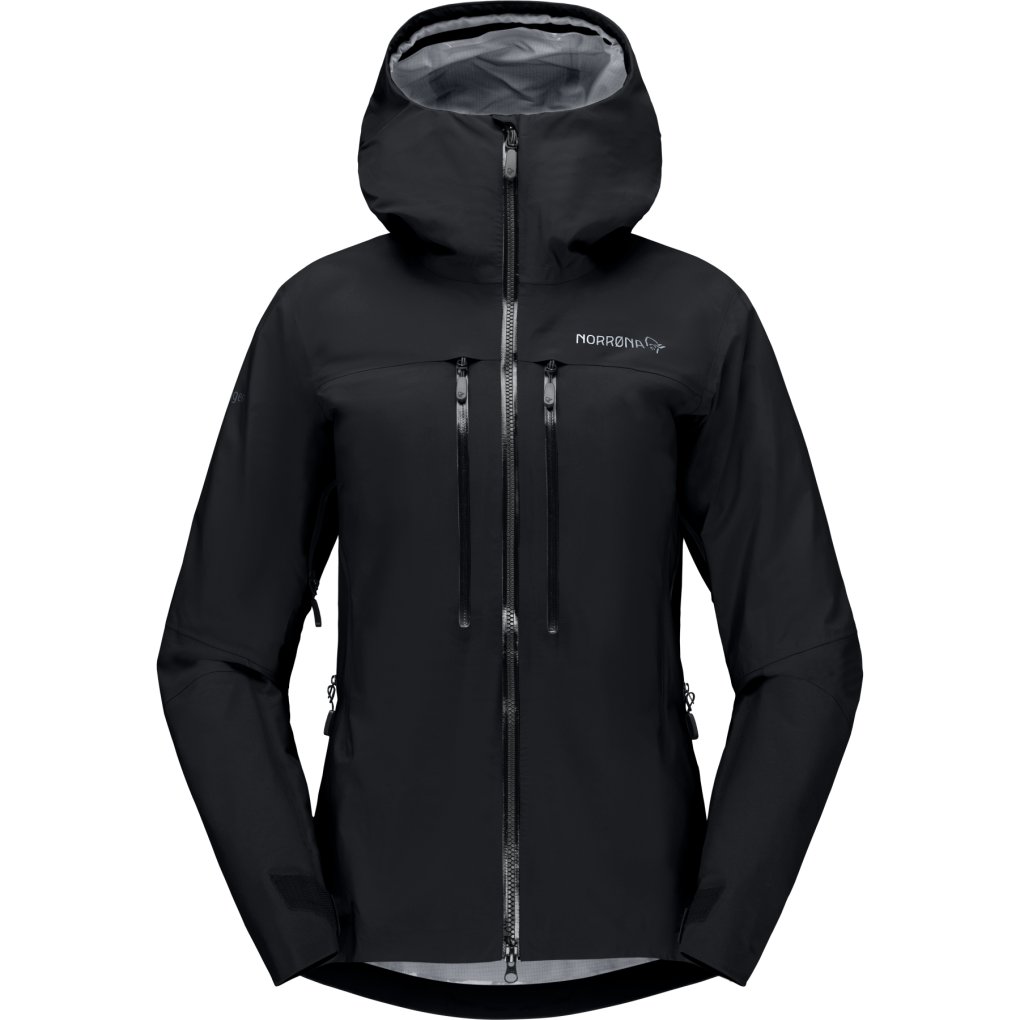 Norrona trollveggen Gore-Tex Pro light Jacket Women - Caviar Black