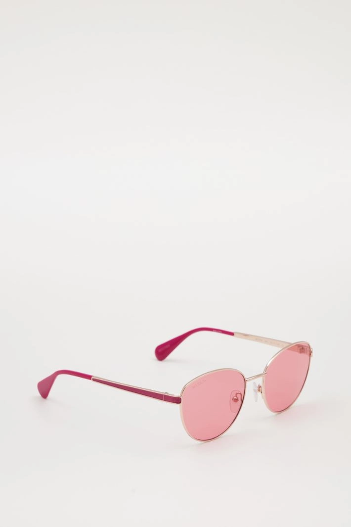 Thin frame glasses - FUCHSIA