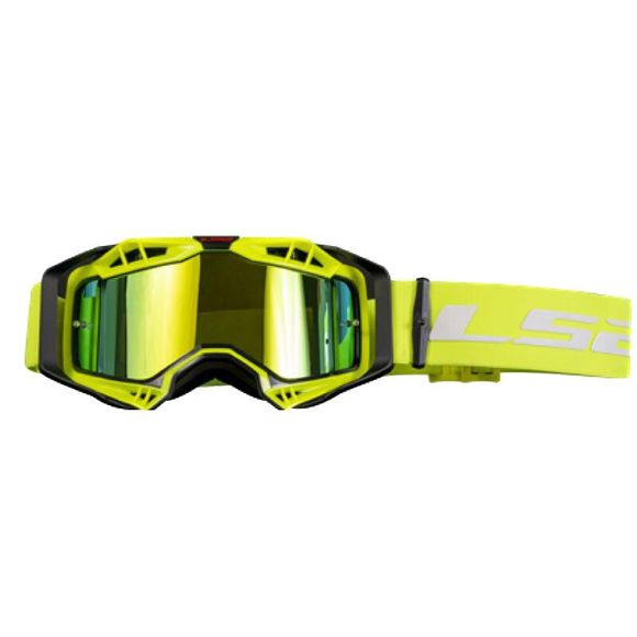 LS2 AURA IRIDIUM VISOR 2024 cross mask - Black / YellowRef: LS0923 / 7201002054