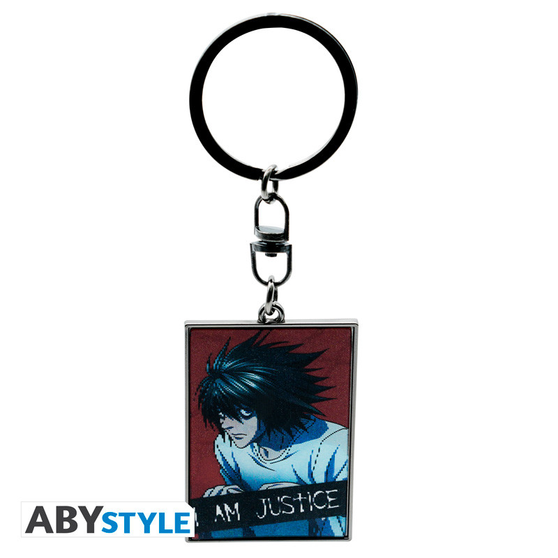 DEATH NOTE Keychain Lenticular Justice