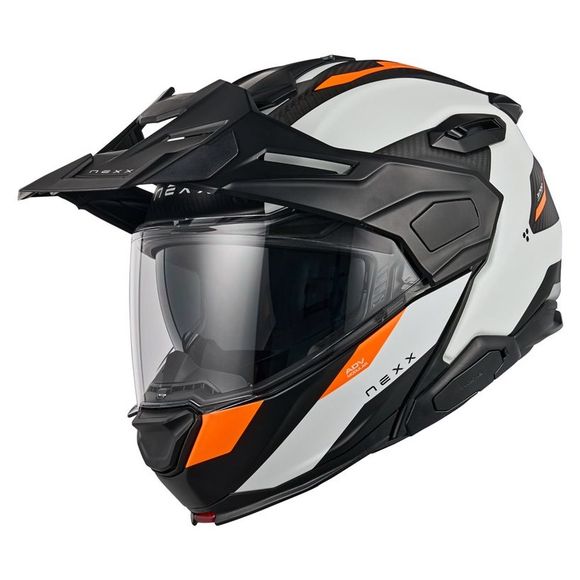 Nexx X. LifeCountry modular helmet - Terra - White / OrangeRef: Ne0630-Womat