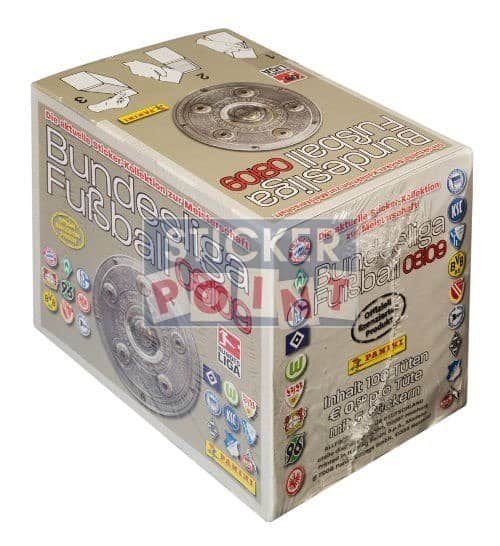 Panini Fussball 2008-2009 Display - Box With 100 Packets