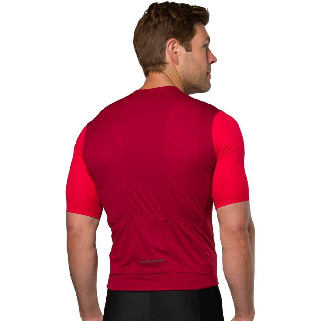 PEARL iZUMi Attack Shortsleeve Jersey Men 11122401 - red dahlia - AA8