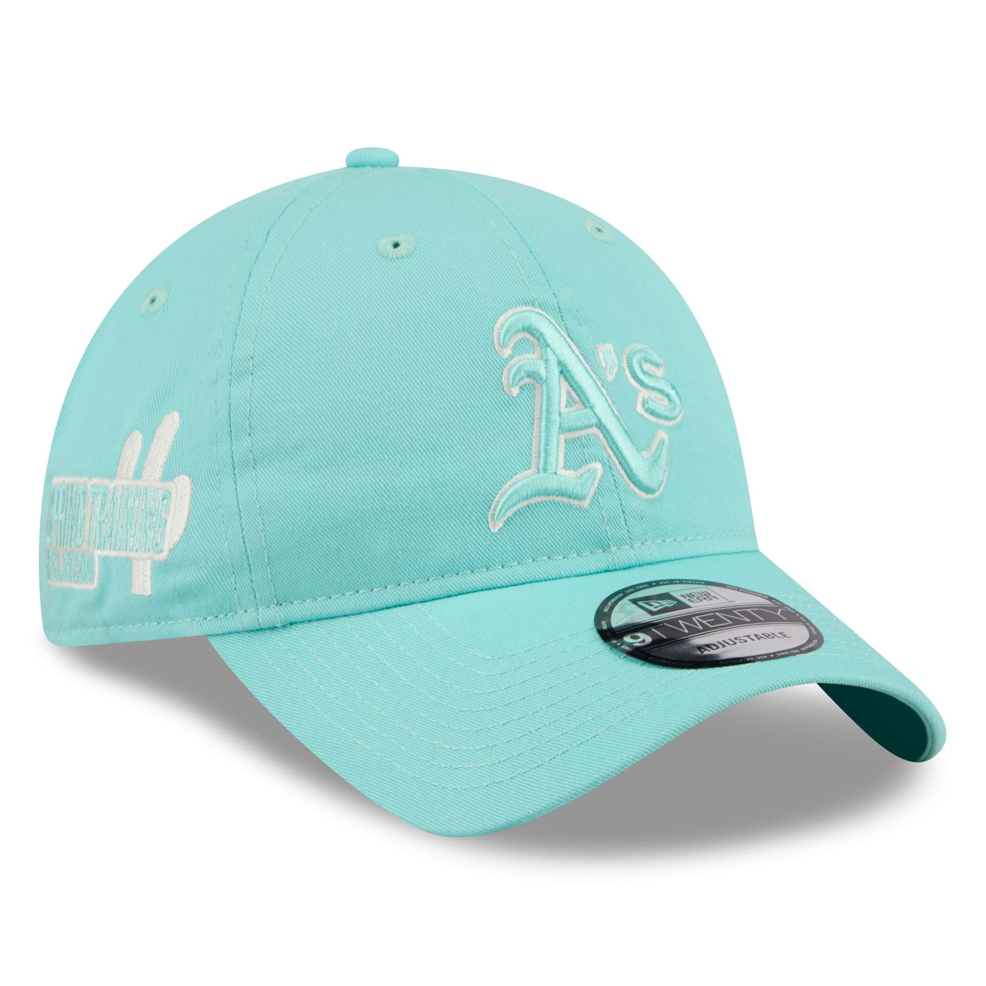 Athletics MLB Spring Training Colours 9TWENTY Adjustable Cap Teal