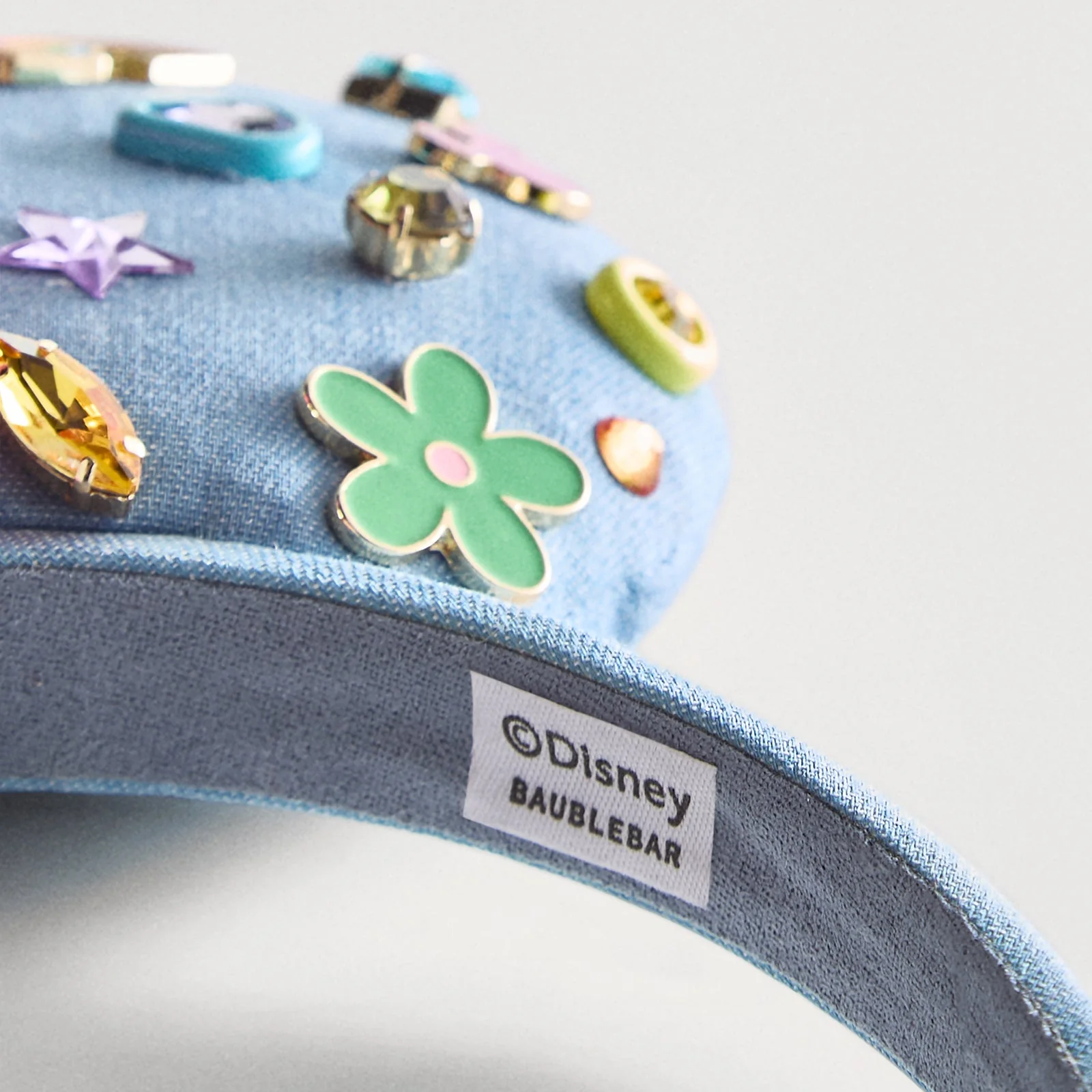 Disney Minnie Mouse Denim Ears Headband - Minnie Mouse Denim Ears