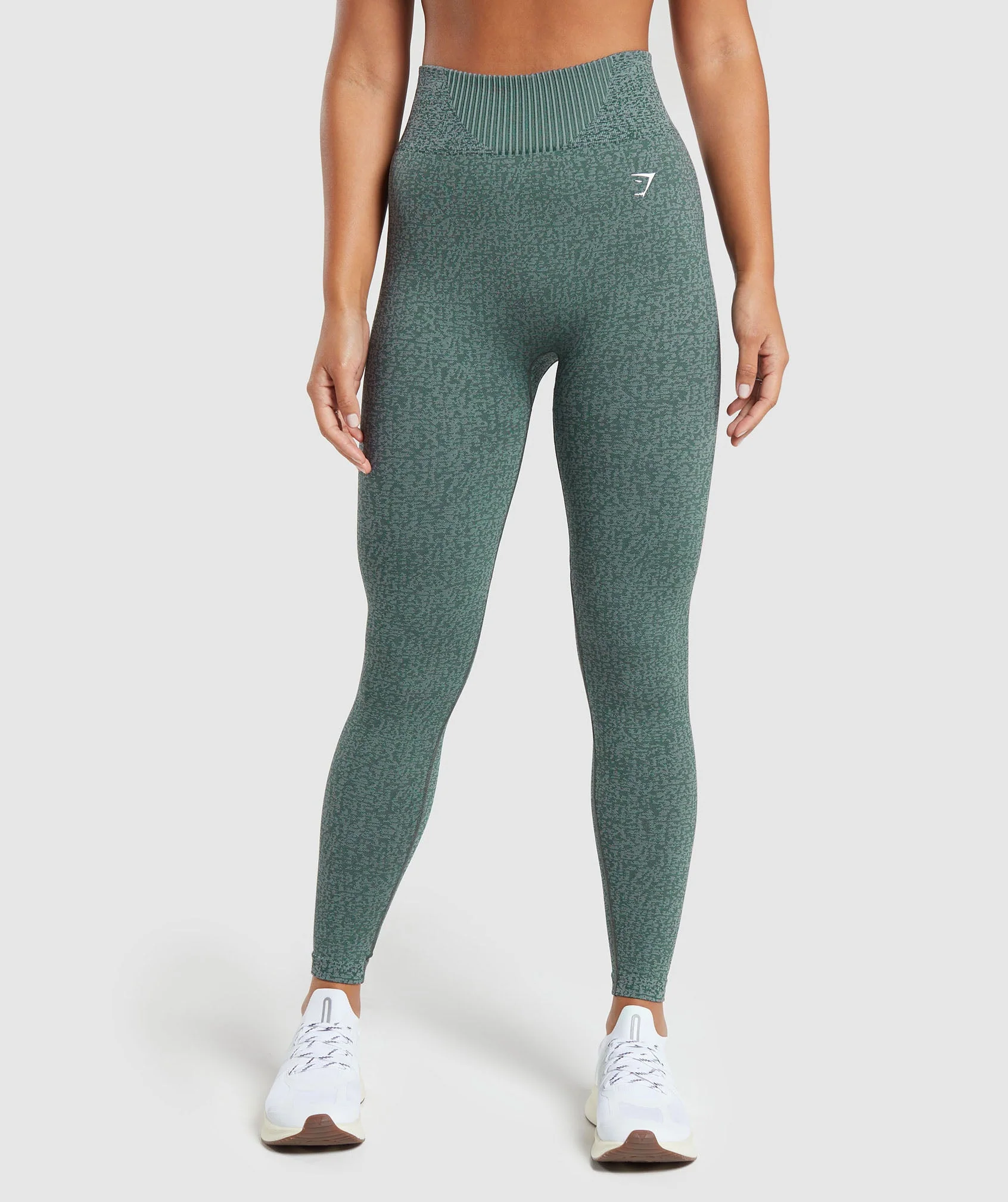 Marl Seamless Leggings Teal Marl/Dark Grey Marl/Smokey Grey