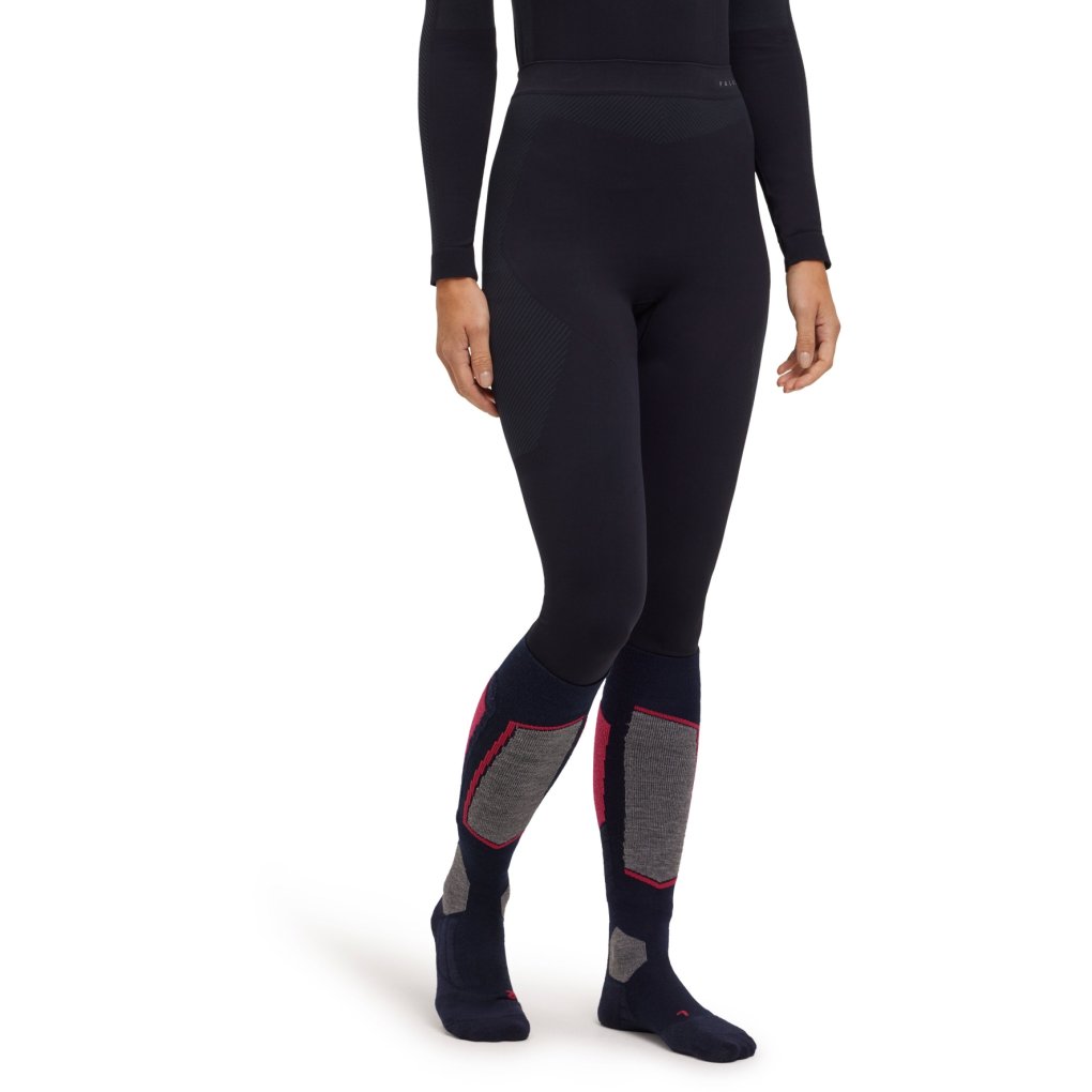 Falke Warm Long Tights Women - black 3000