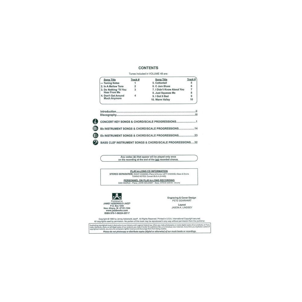Jamey Aebersold In A Mellow Tone – Thomann Ireland