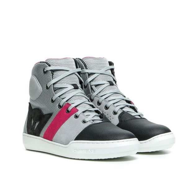 Dainese York Air Lady - Gray / Orange Motorcycle SneakersRef: DN1627