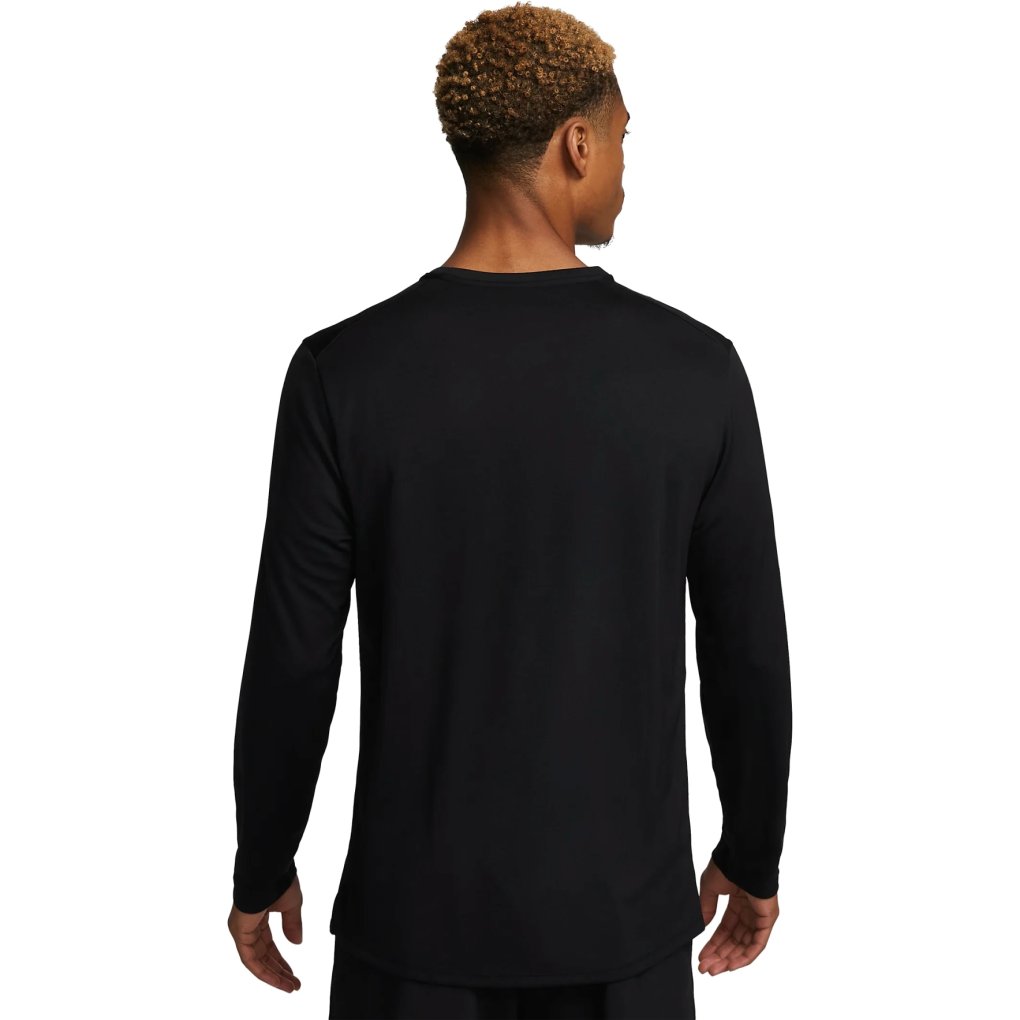 Nike Miler Dri-FIT UV Long-Sleeve Running Top Men - black/reflective silver FB7070-010