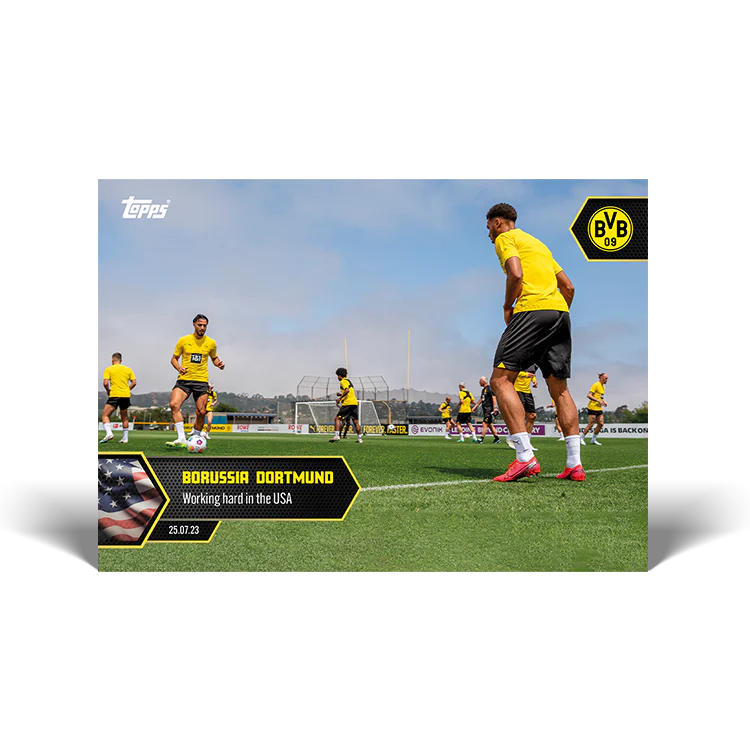 Topps UK - Working hard in the USA - BVB TOPPS NOW® Card #003