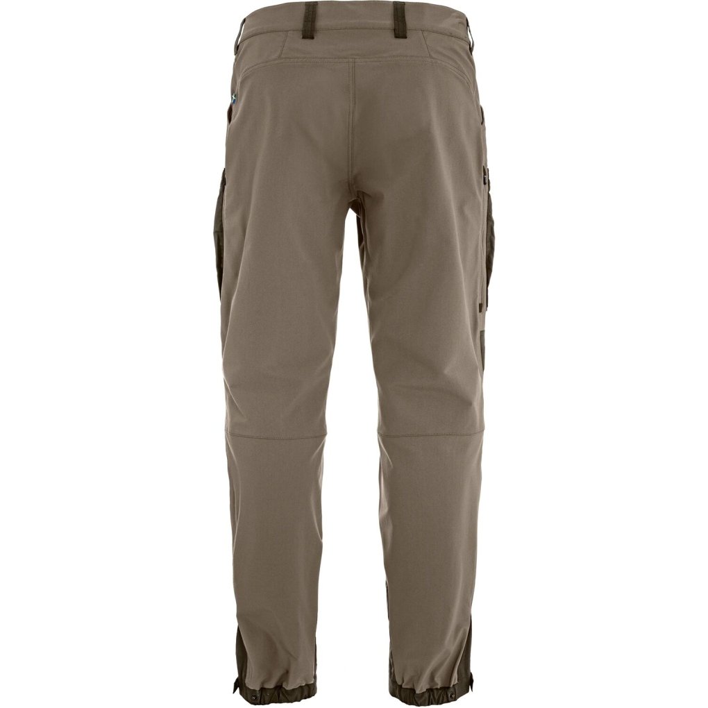 Fjällräven Keb Agile Trousers Men - Long - suede brown-dark olive