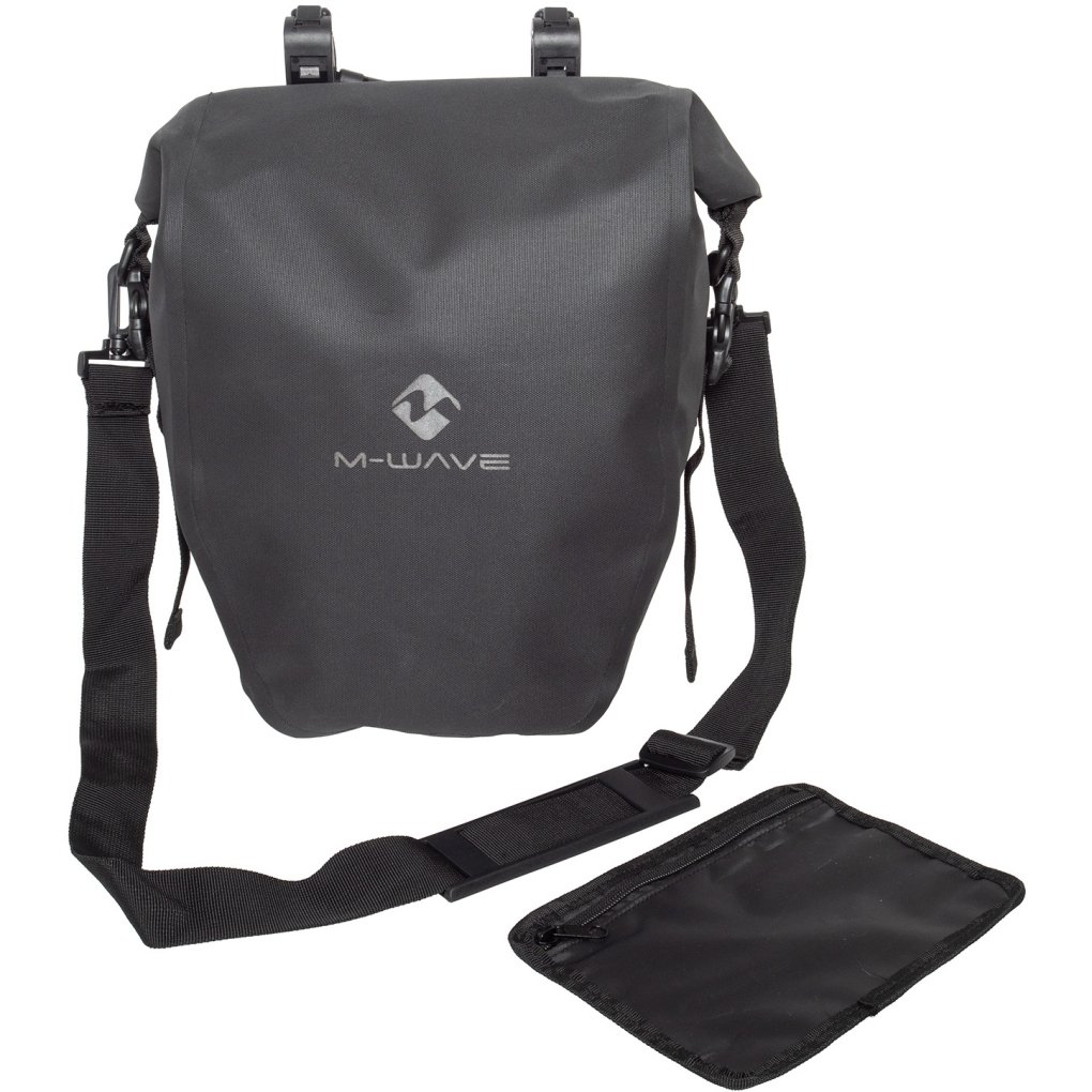 M-Wave Rough Ride II Pannier Bag - 15L - black