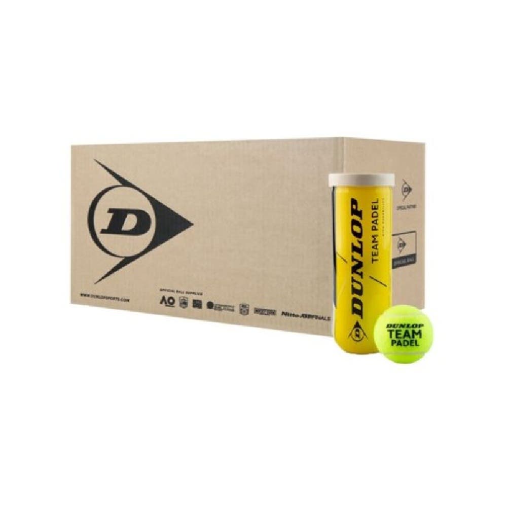 BOX OF Dunlop TEAM Padel BALLS 601553