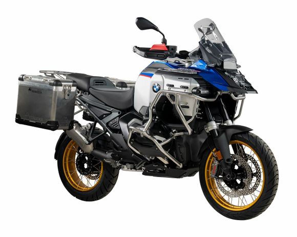Touratech suitcase Complete kit ZEGA Pro 38/38 - Gray support included - AluminumBMW 1300 R 1300 GS ADVENTURE - 2024 - 2026Ref: Trt01285A / 01-035-6710-0
