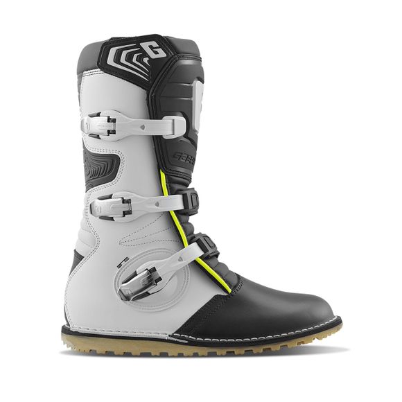 Gaerne BALANCE PRO TECH TRIAL QUAD BLACK 2026 Trial Boots - White / YellowRef : GA0293