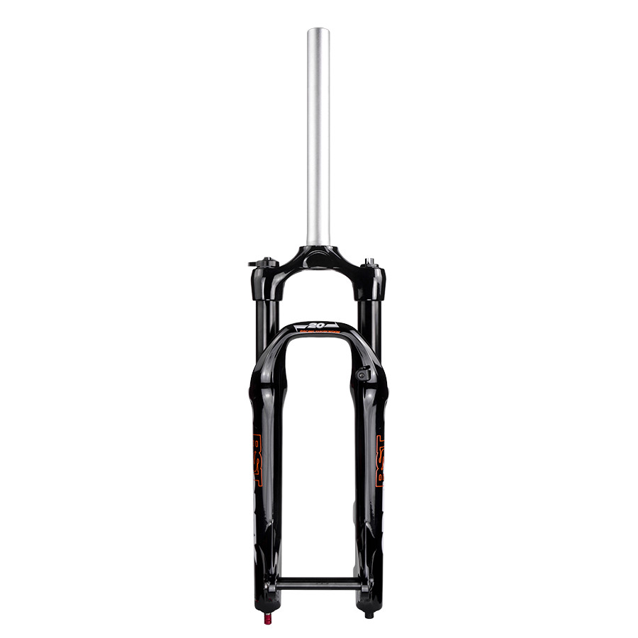 RST Spex 20-15 Air 20 Inch Fork - 80mm - 38mm Offset - 1 1/8 Straight - Disc - 15x100mm - black