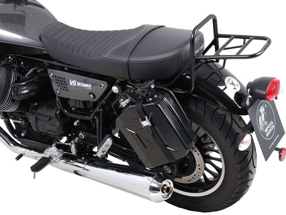 Jerrican Hepco & Becker 4 litres - noirMOTO GUZZI 900 V9 ROAMER - 2016 - 2024Ref : HBE04686A / 4220546 00 01