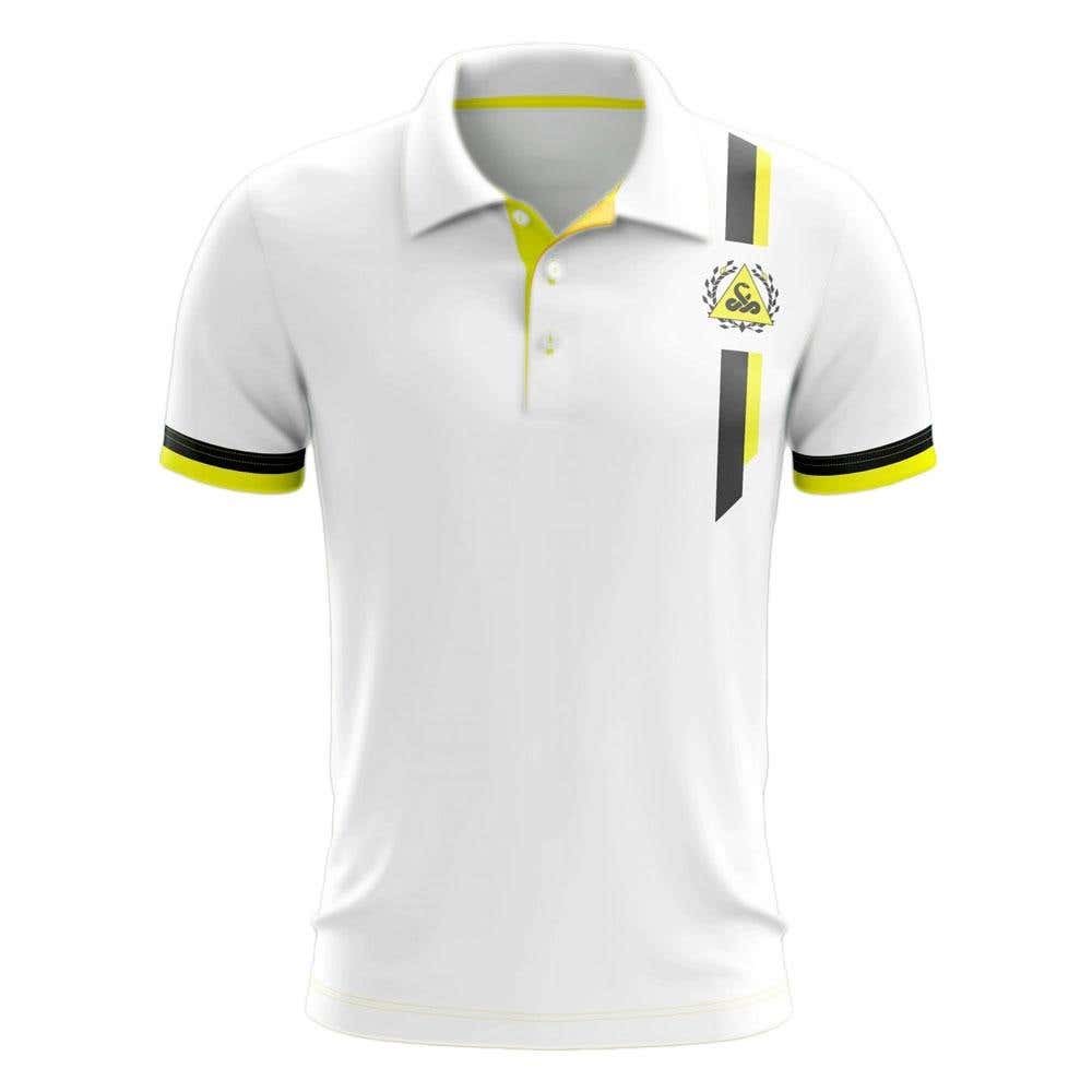 WHITE TEAM VIBOR-A POLO SHIRT
