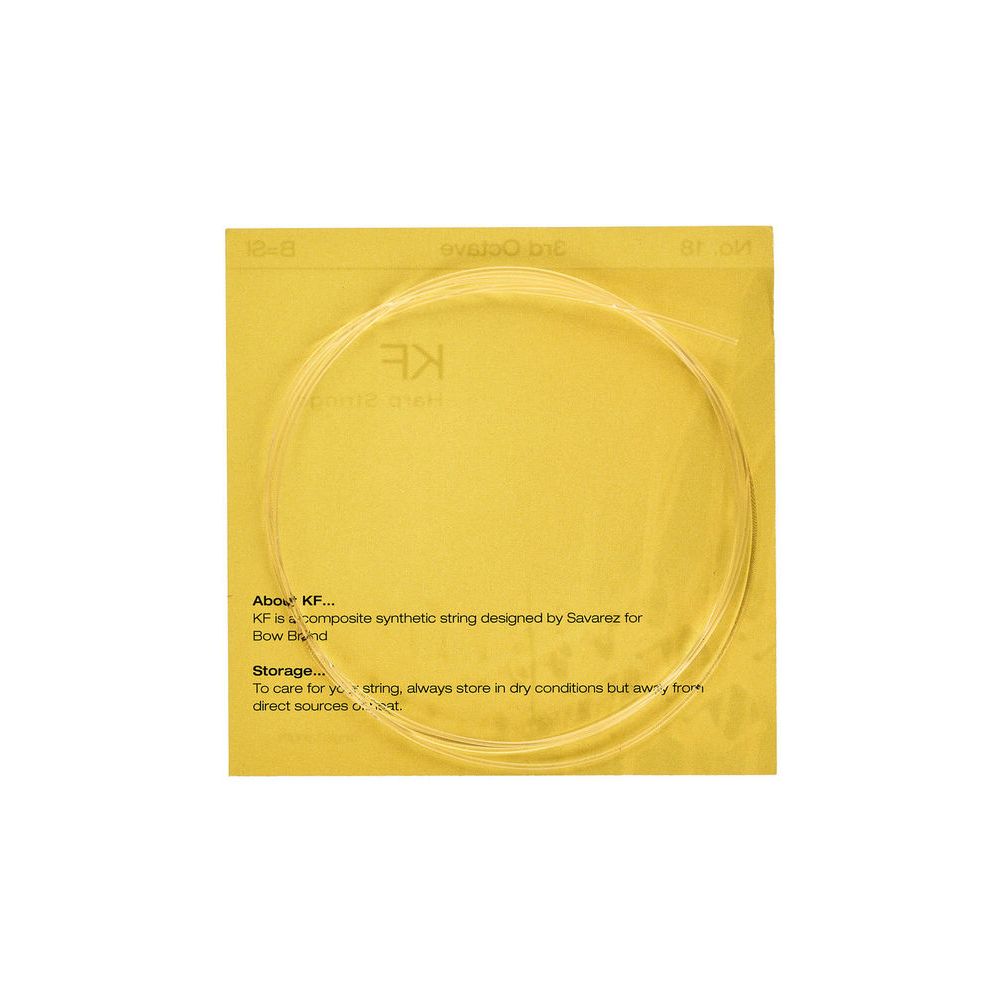 Bow Brand KF 3rd B Harp String No.18 – Thomann Ireland
