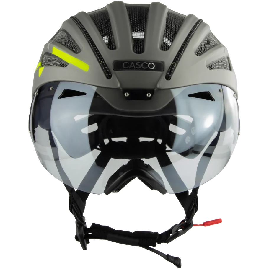 Casco SPEEDairo Aero Helmet - Firefly Silver Black