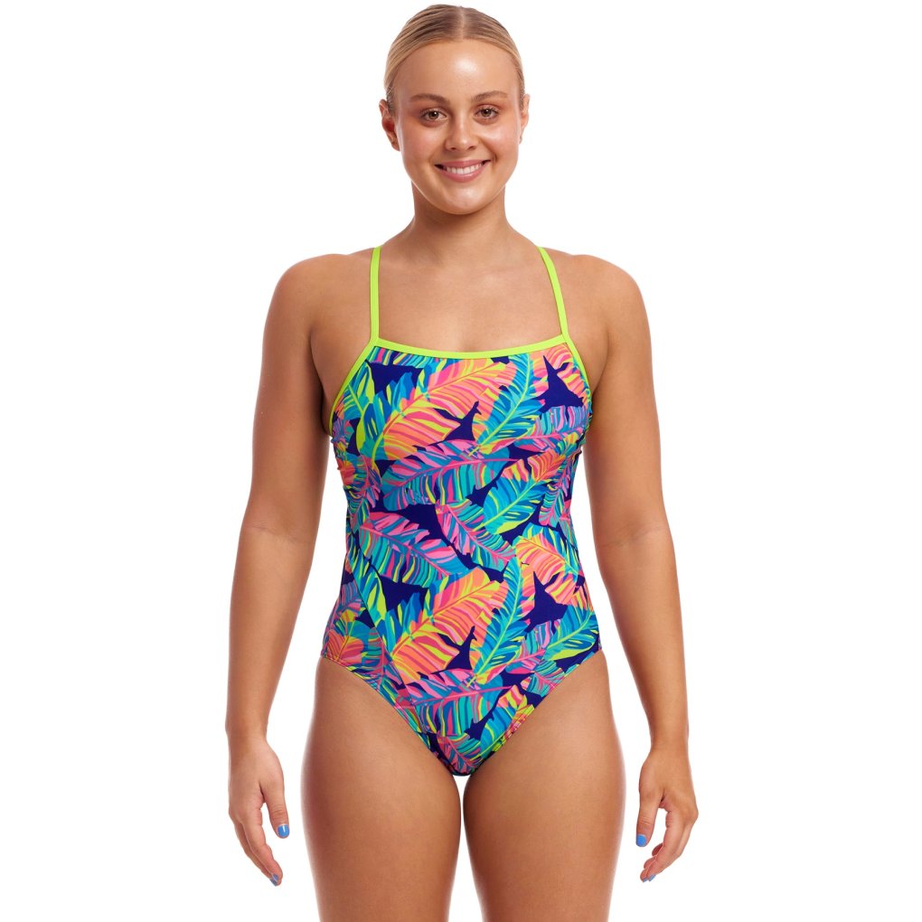 Funkita Single Strap Eco One Piece Swimsuit Women - Leaving Today