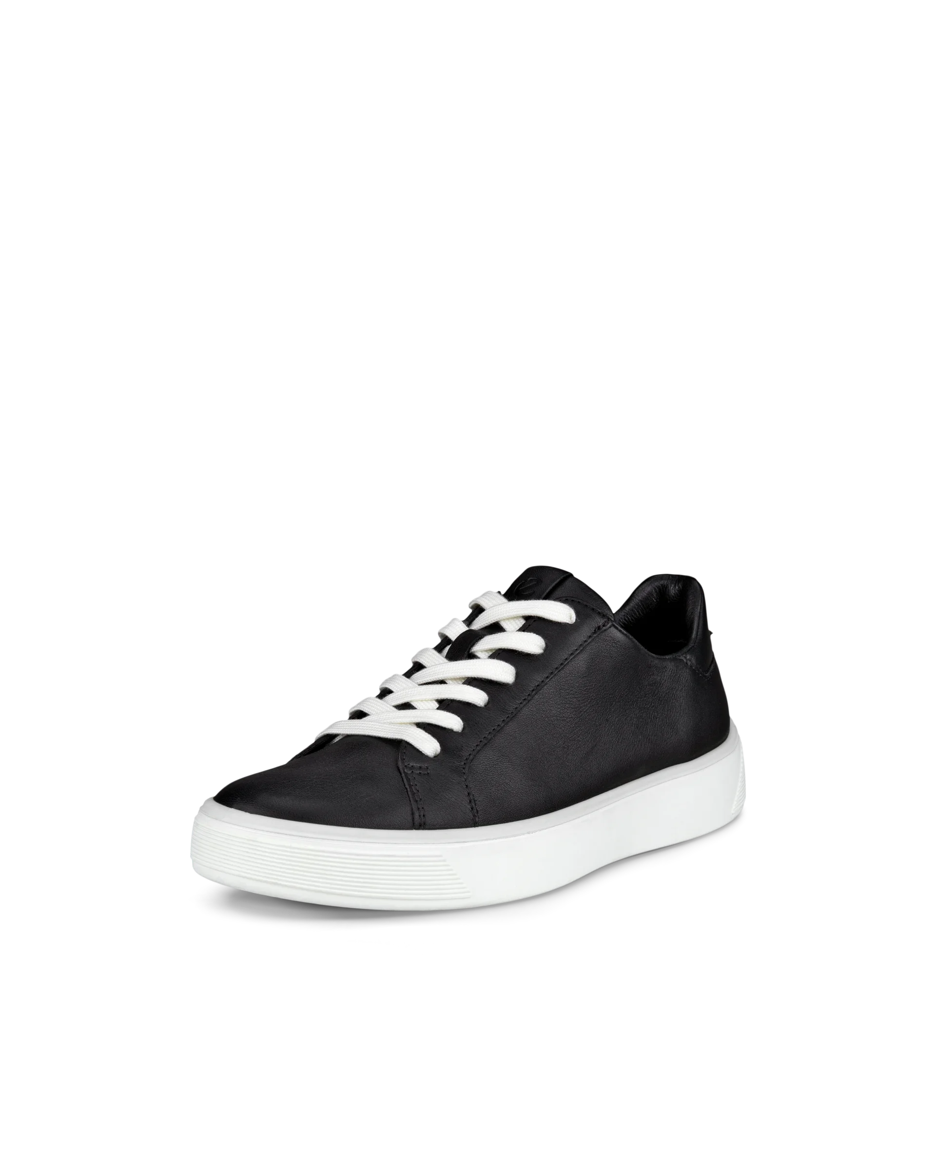 ECCO STREET TRAY W Damen Ledersneaker Schwarz