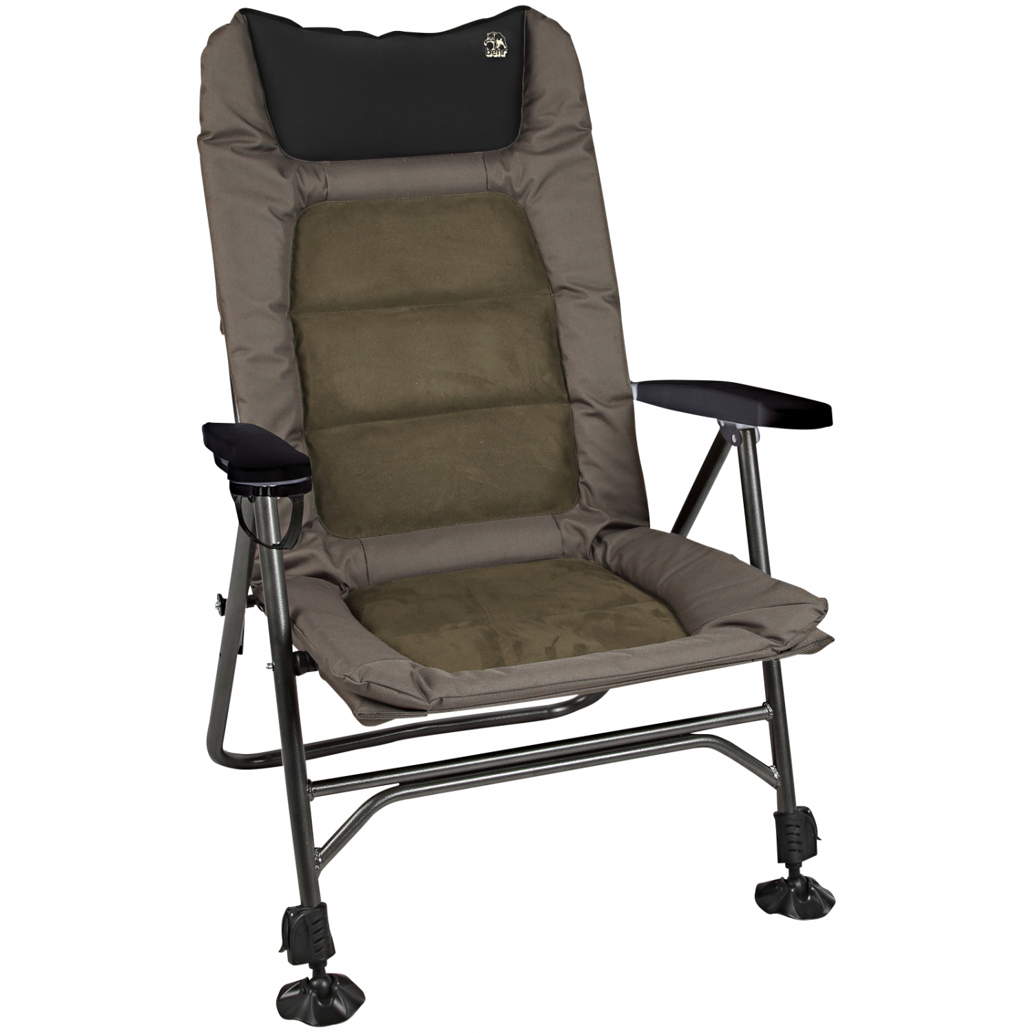 Red Carp Fishing Chair Suede