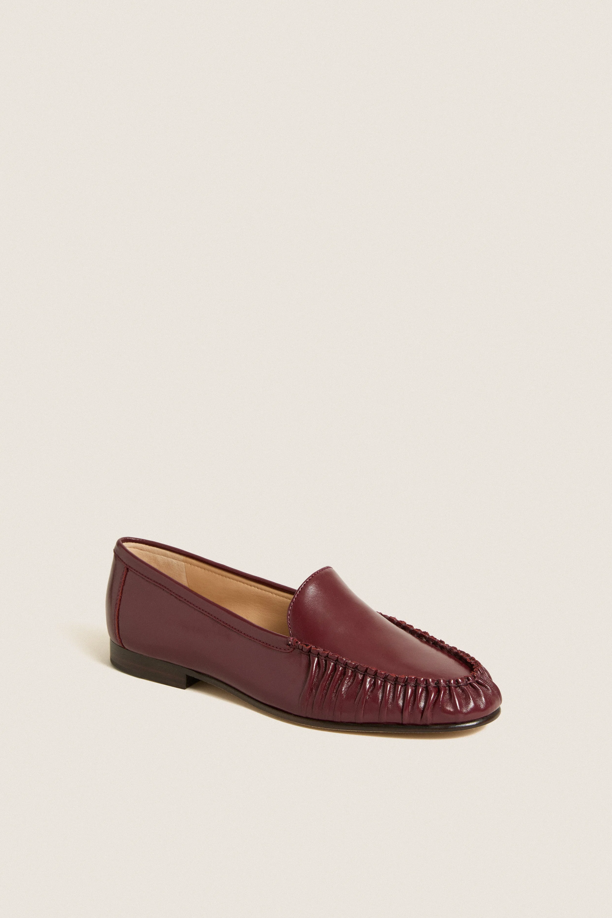 Burgundy Prilla Loafers