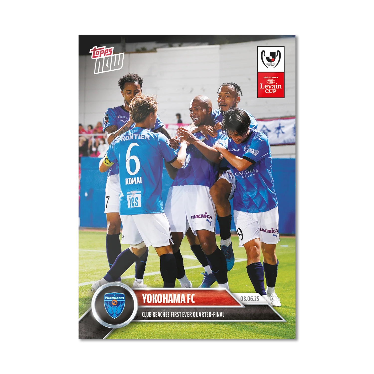 Yokohama FC - 2025 J.League® Topps NOW® - Card 24