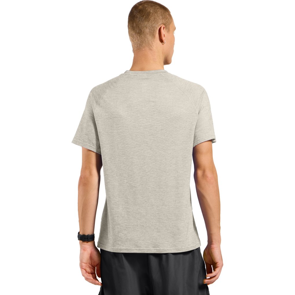 Odlo X-Alp Performance Wool 115 Trail Running T-Shirt Men - gardenia