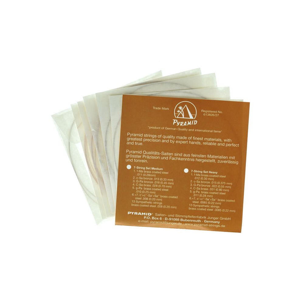 Pyramid M674/7 Medium Sitar Strings – Thomann Ireland