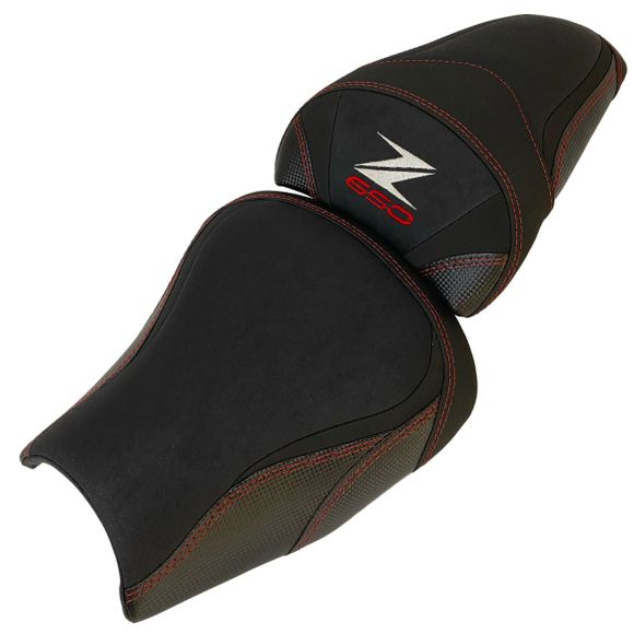 Selle confort Berry Sellerie ALLTERRA Rouge - RougeKAWASAKI 650 Z 650 ABS (ER650H) - 2017 - 2019Ref : BEY0016 / Z650 17-19 ALLTERRA 1-3-13BR