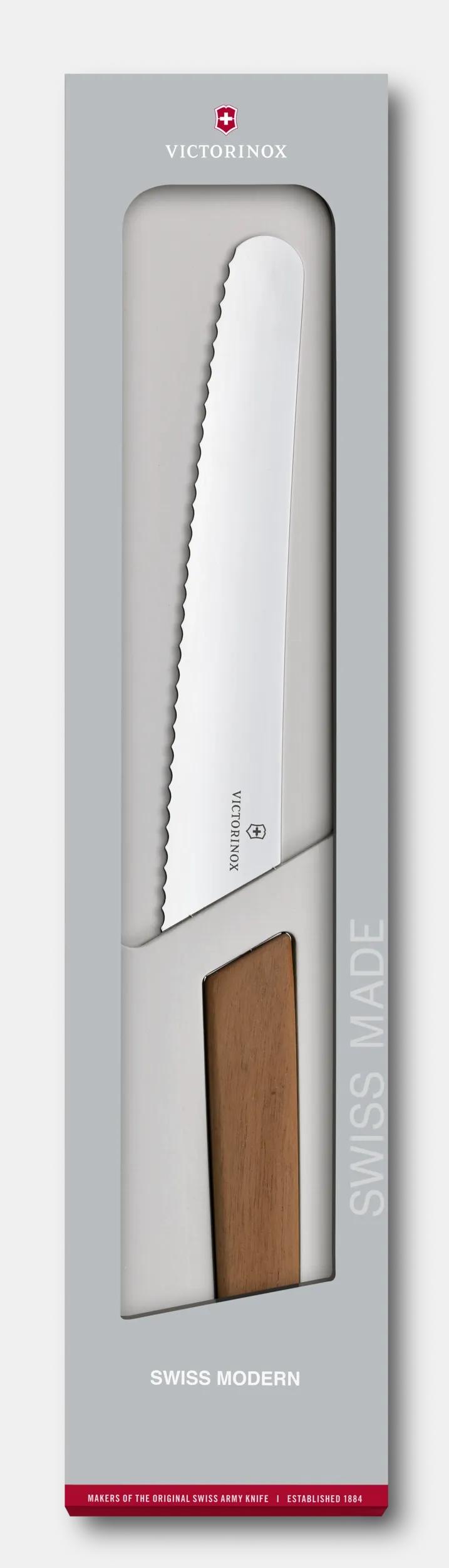 Swiss Modern Bread and Pastry Knife, 22 cm