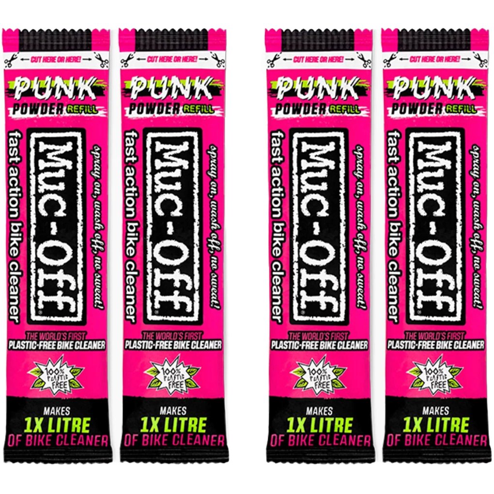 Muc-Off Punk Powder Bike Cleaner (4 Pack) - pink