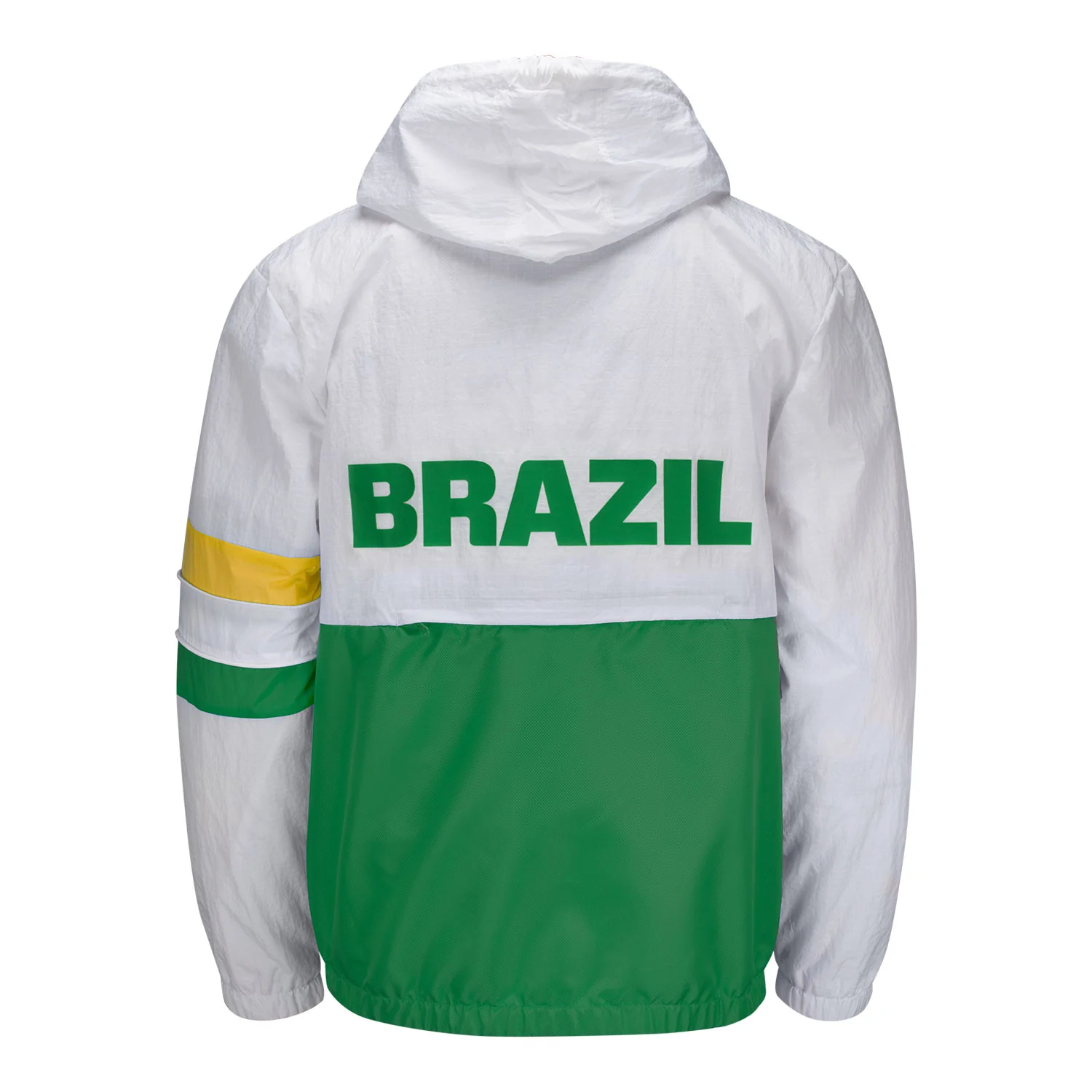2026 Soccer Fan Collection Brazil Packable Windbreaker - Unisex