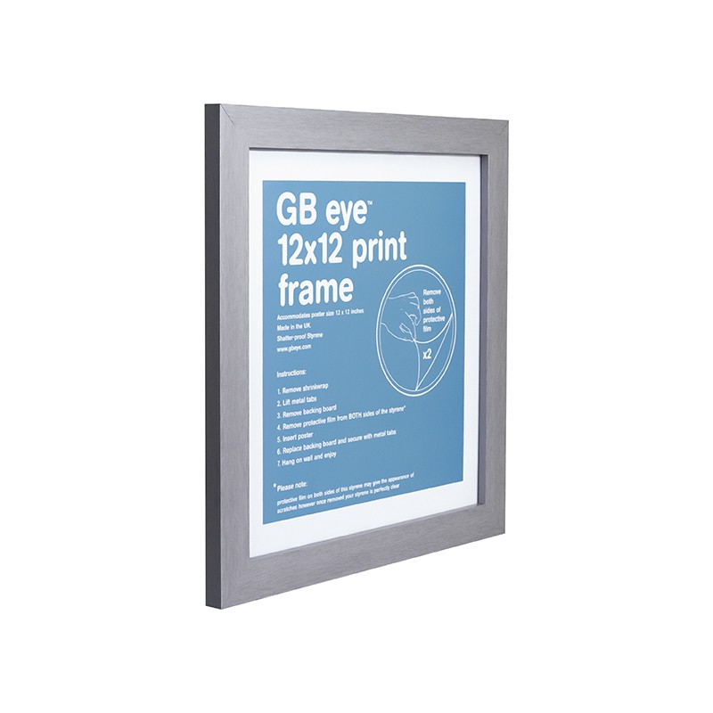 MDF Silver Frame (30,5 x 30,5 cm)