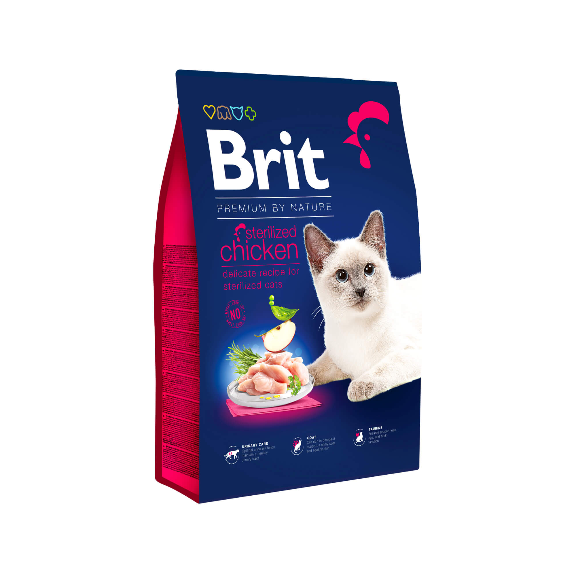 Brit Premium by Nature Cat - Sterilized Chicken - 1.5 kg
