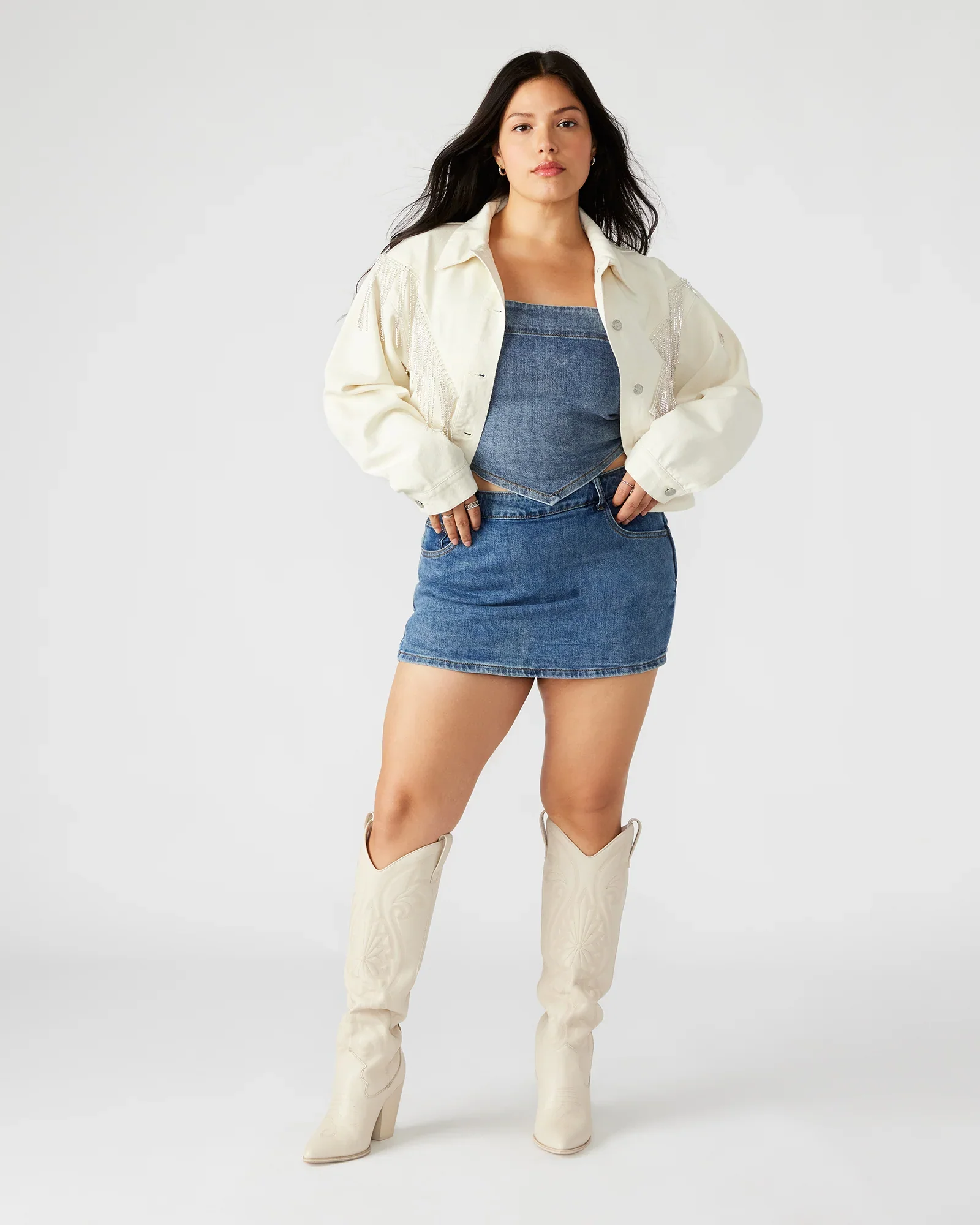 Canyon Denim Jacket Cream