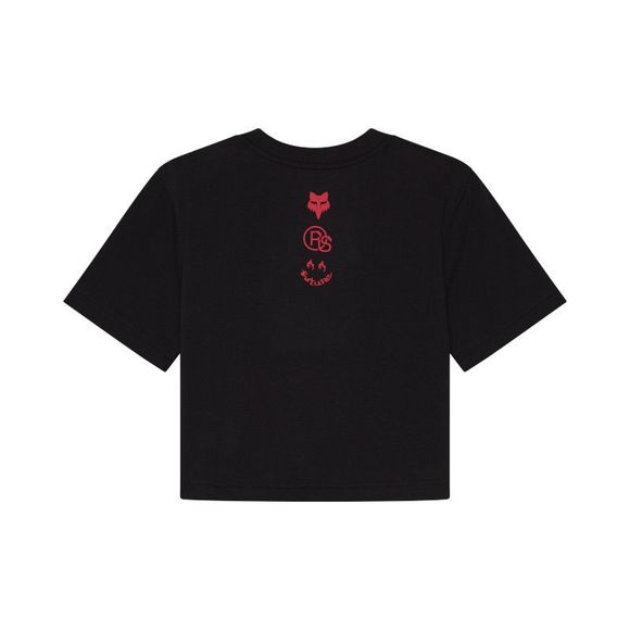 T-Shirt manches courtes Fox X HONDA BABY TEE - NoirRef : FX5407