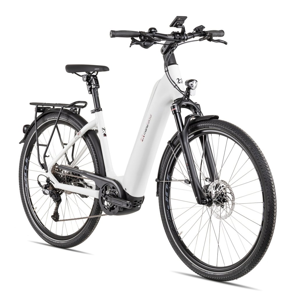 2R Manufaktur ELX 11 - Wave - Electric Touring Bike - 2025 - telegrey matt / purple red / blac