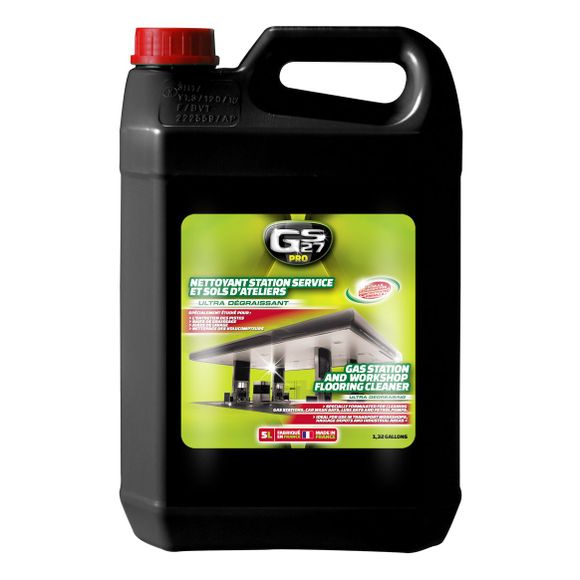 Dégraissant GS27 Nettoyant Station Service & Sols d'Ateliers Ultra Dégraissant - Formule Concentrée UniverselRef : GS0105 / PR330201