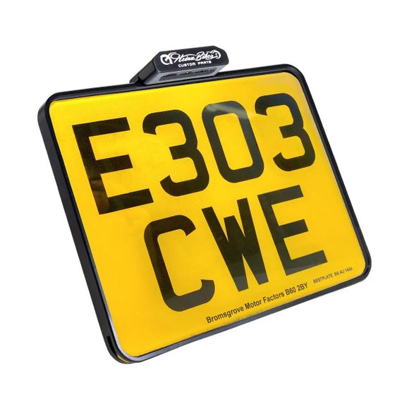 Heinz Bikes license plate holder Universal rear registration lightRef: Heiz00552A / 20302071