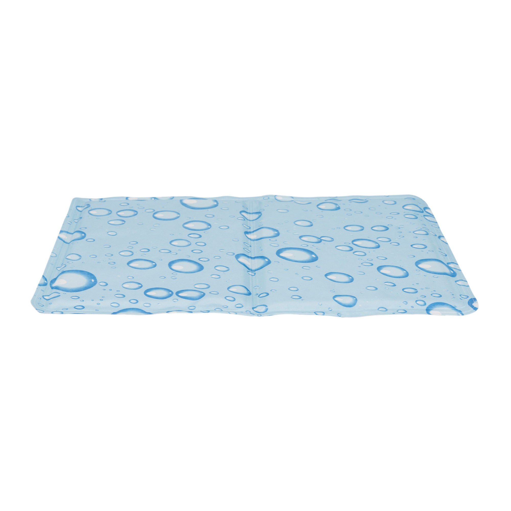 Trixie Cooling Mat - 40 x 30 cm - Raindrops - Light Blue