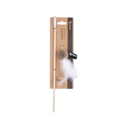 District 70 Smash Cat Wand Toy - White