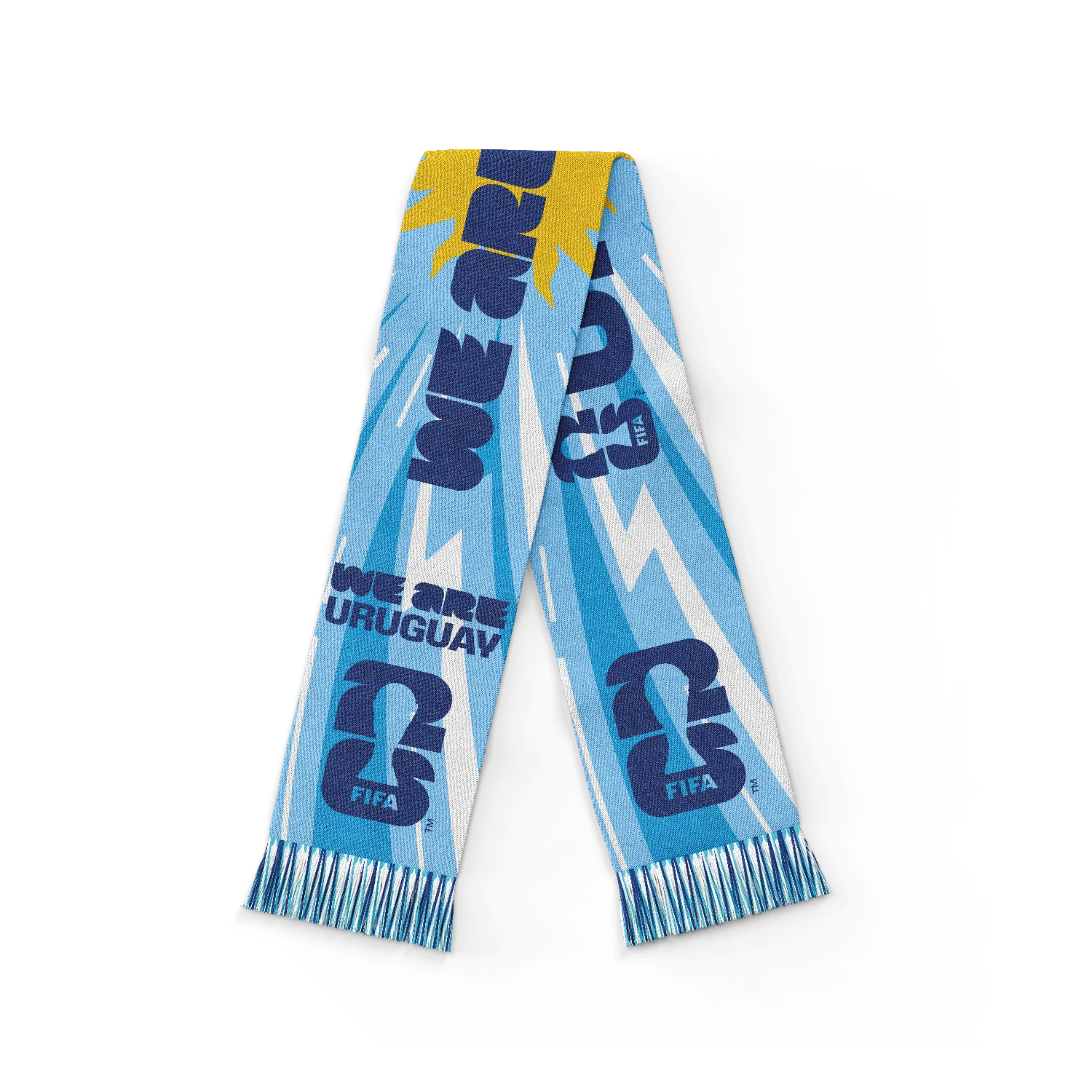 2026 Soccer Fan Collection 'We Are' Uruguay Scarf