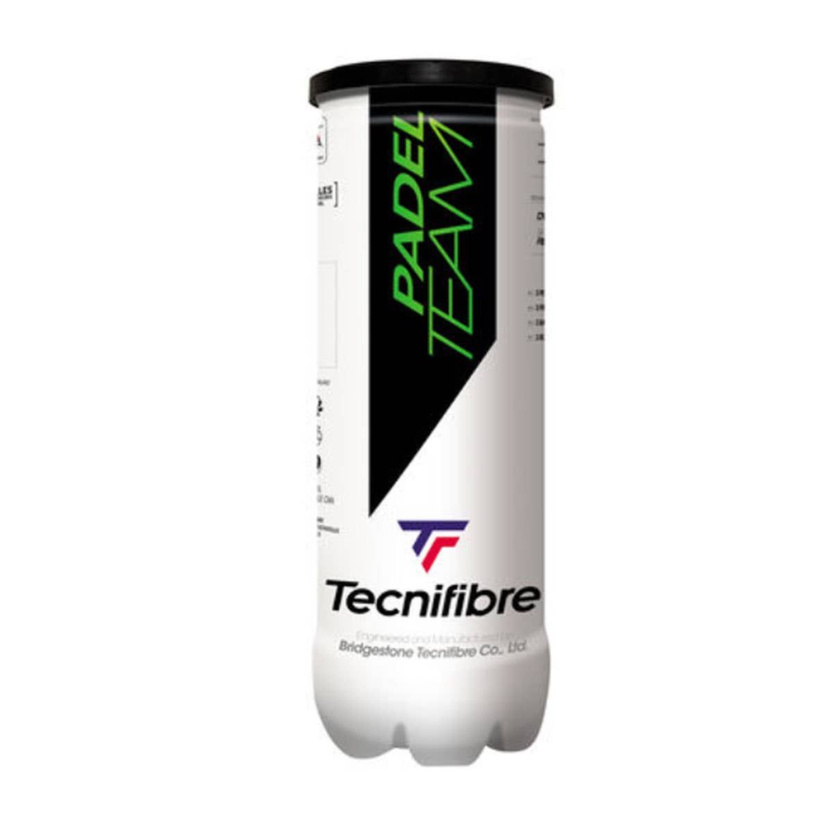 3 BALLS TECNIFIBRE PADEL TEAM CANISTER