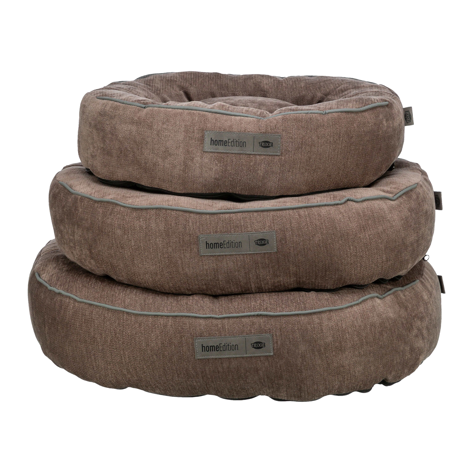 Trixie Vital Dogbed Lennox - Round - Gray - 50 cm