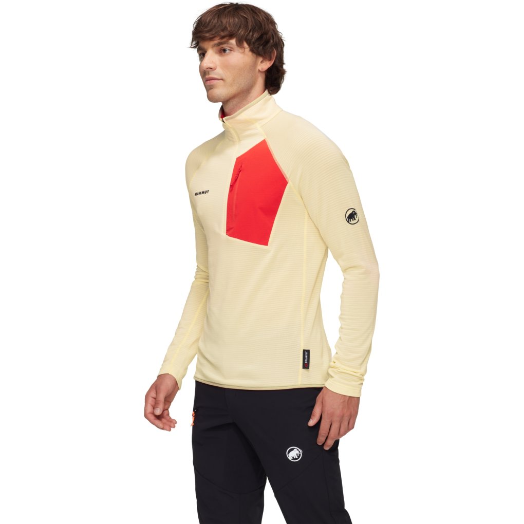 Mammut Aenergy Light Half Zip Midlayer Pullover Men - alvatern-mammut red