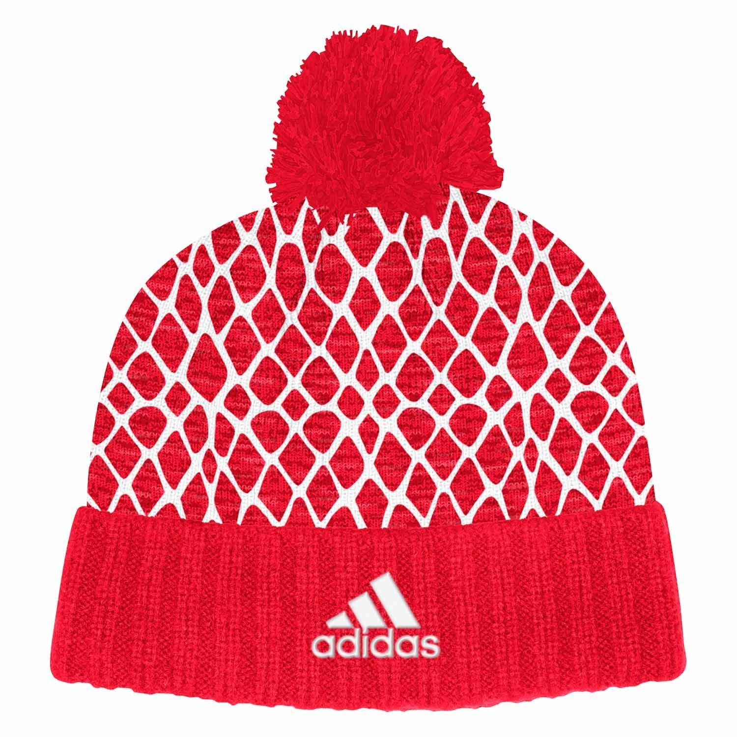 Columbus Blue Jackets 2019/20 Goal Net NHL Knit Hat /w Pom